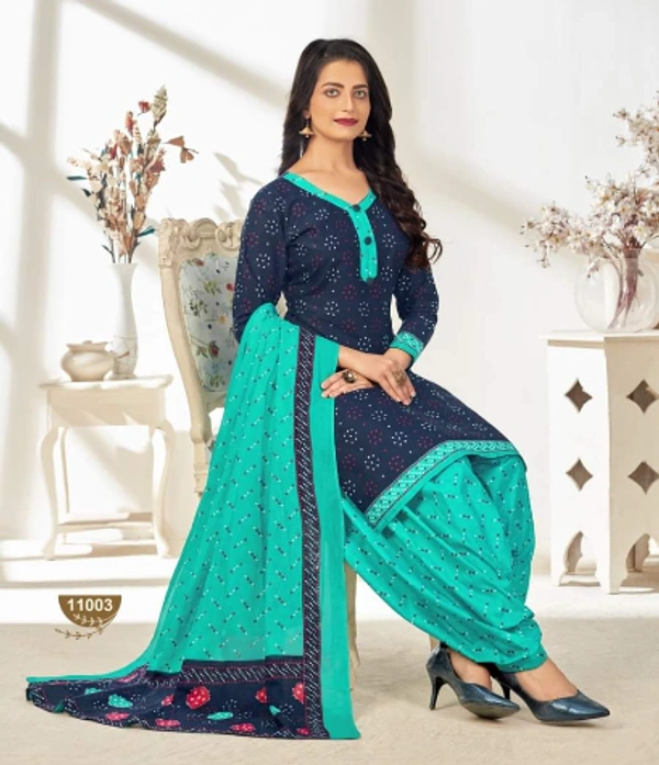 pure cotton printed suit